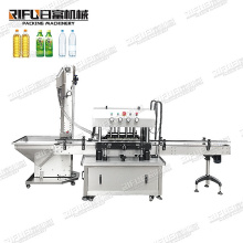 Factory price high speed automatic capping machine for juice bottle pump head cover spray screw detergent bottle
